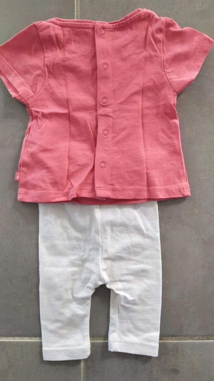 Ensemble Obaïbi bébé fille été 1 mois - photo numéro 7