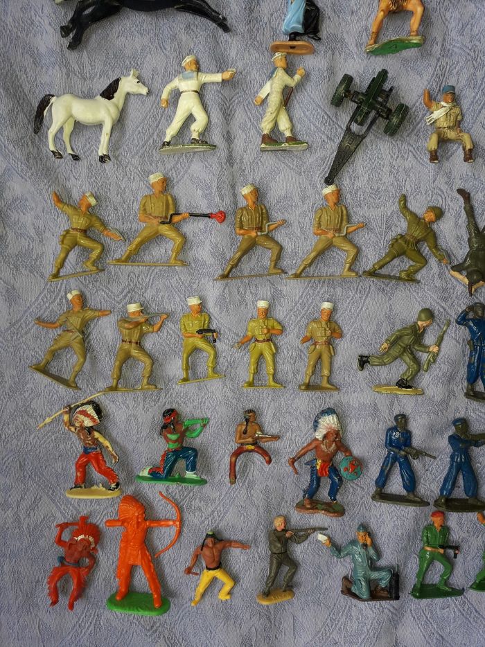 Starlux Timpo et autres figurines vintage années 60 - 70 . - photo numéro 8