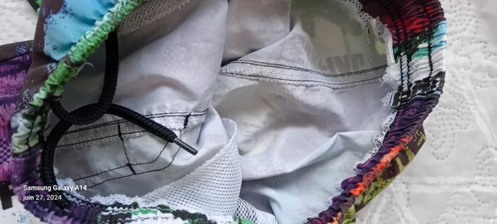 Bermuda de plage thème surf garçon 10 ans - photo numéro 9