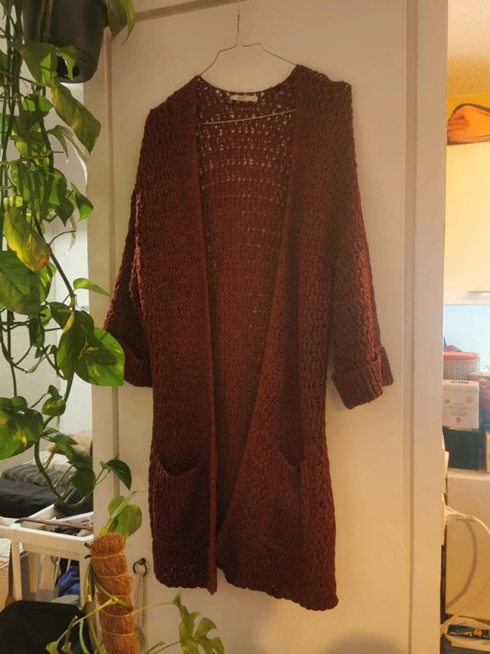 Gilet bordeaux