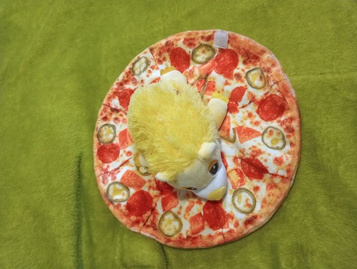 Peluche hérisson pizza - photo numéro 2