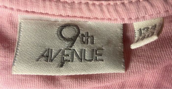 Tee-shirt rose pâle »9Th Avenue »manches longues - photo numéro 4
