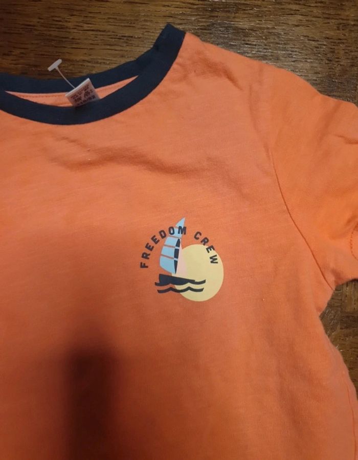 T shirt orange - photo numéro 2
