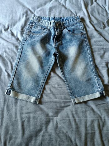 Short en jean Gémo taille 14 ans