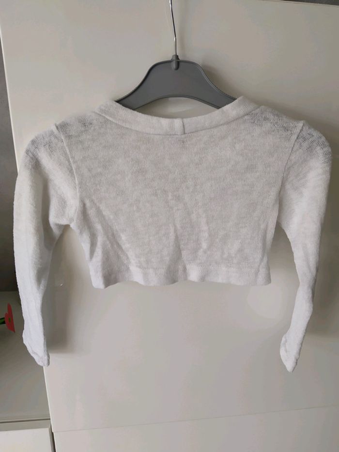 Gilet boléro fille 4 ans - photo numéro 3