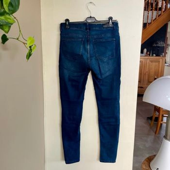 Jean skinny Only Blue Denim taille 29/32 stretch bleu foncé V053 - photo numéro 7