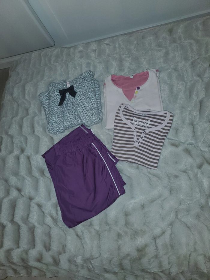Lot de 4 articles Taille 8 ans