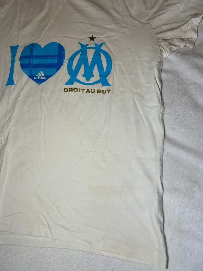 T-shirt adidas marseile - photo numéro 3