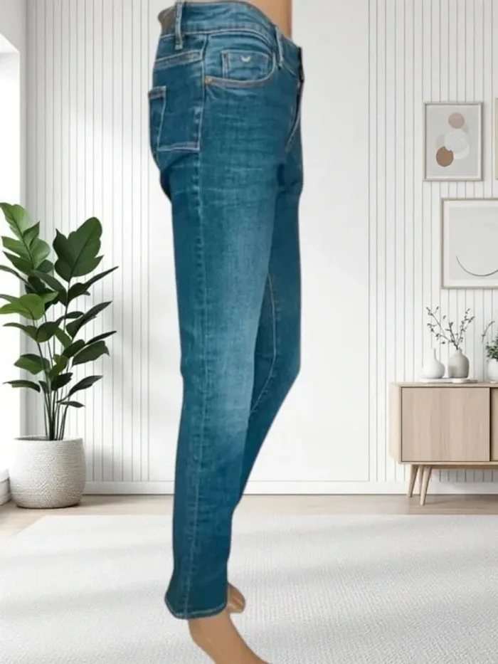 Jean Kaporal coupe demi-slim ,taille mi-haute ,stretch - photo numéro 4