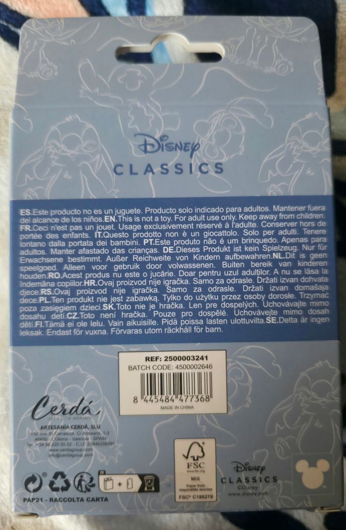 Lot de 2 éponges à maquillage Stitch et Angel - photo numéro 2