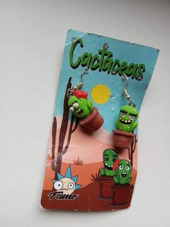 Boucles cactus - neuf