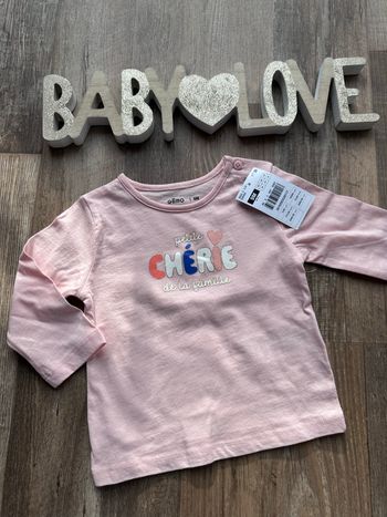 - Haut ML Gemo - 9 mois - Neuf avec étiquette 