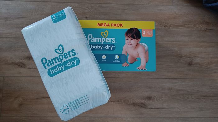 Couche Pampers baby dry taille 3