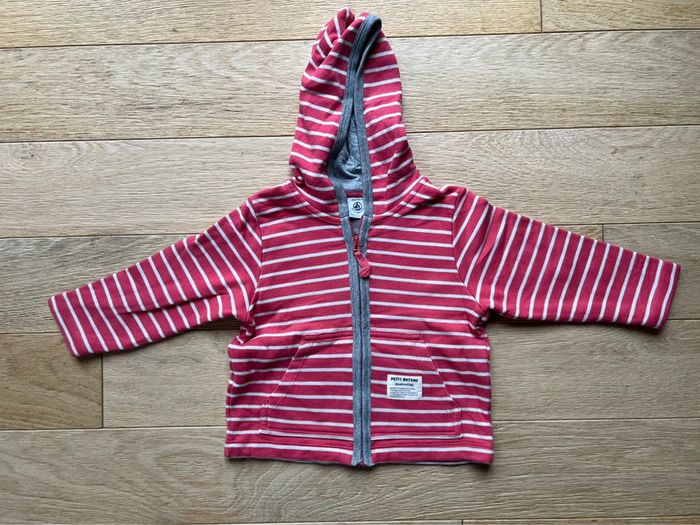 Ensemble robe et sweat petit bateau 36 mois très bon état - photo numéro 8