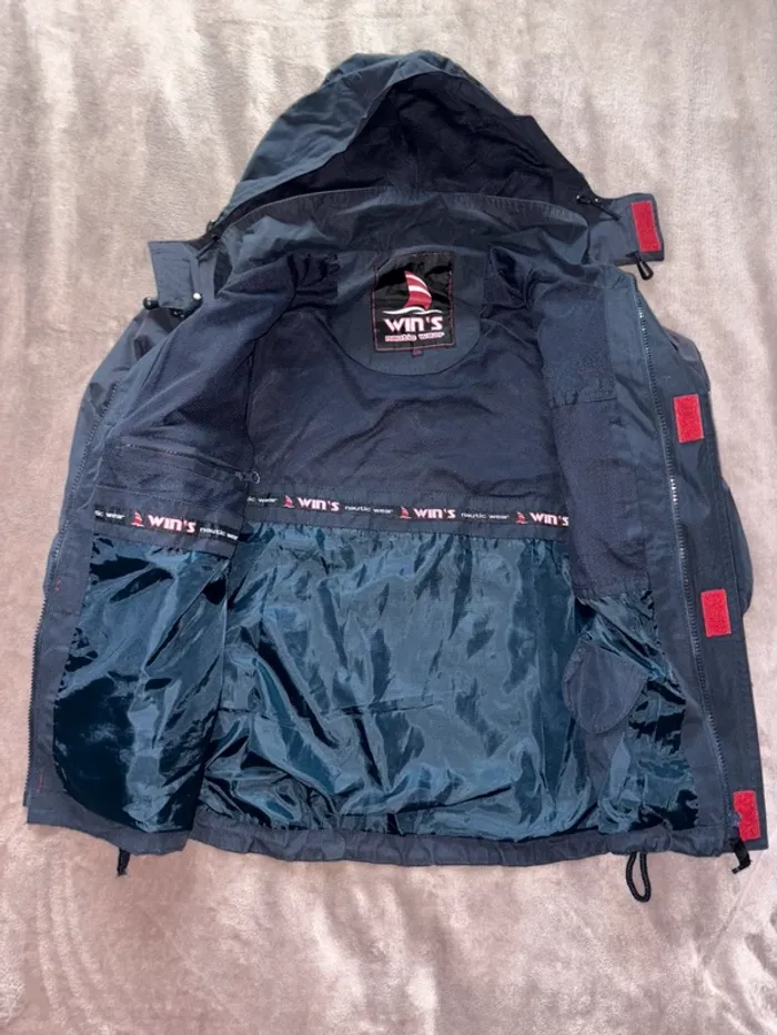 Blouson Win’s nautic Wear taille 12 ans en très bon état. - photo numéro 8