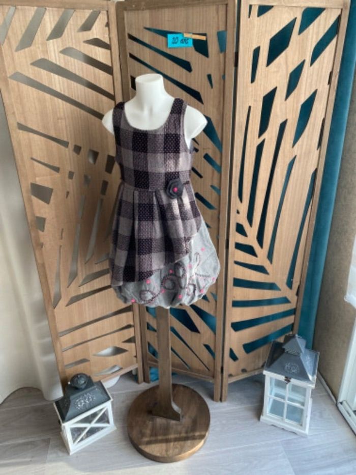 Robe cérémonie hiver noël fête de fin d’année fille 10ans