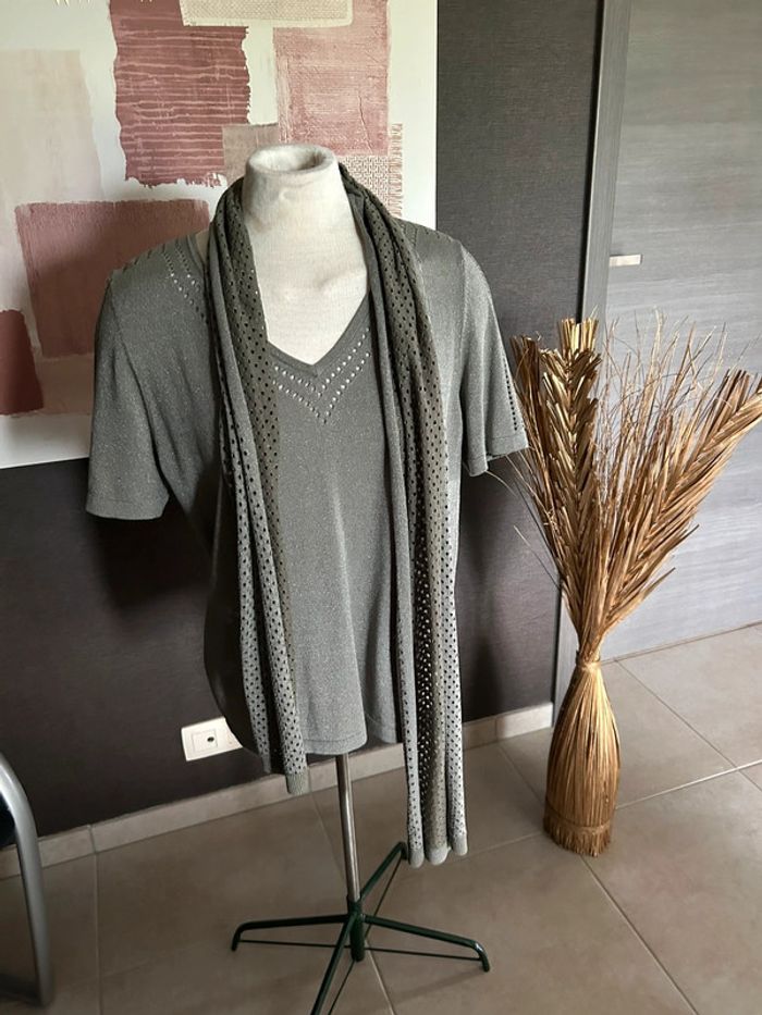 Blouse et foulard Accent 42 - photo numéro 4