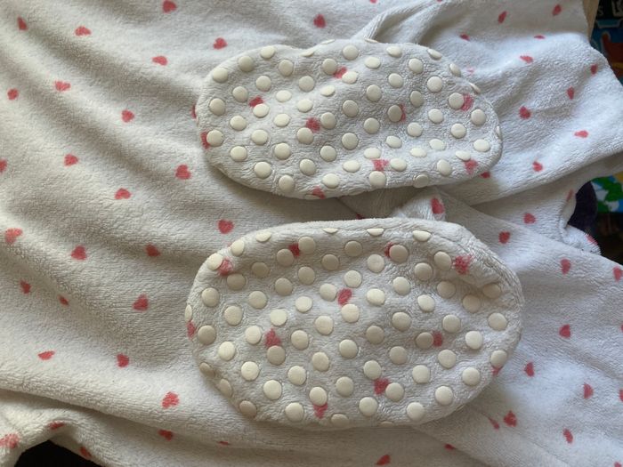 pyjama grenouillère petits coeurs rose bébé 2 ans - photo numéro 4