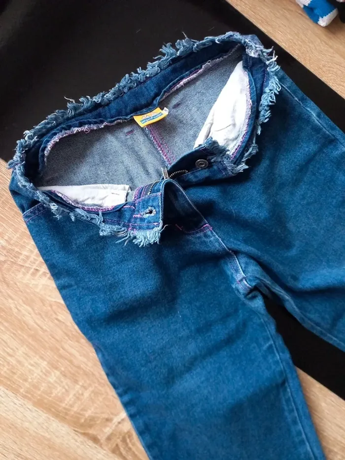 Jeans fille sergent major 10 ans - photo numéro 3