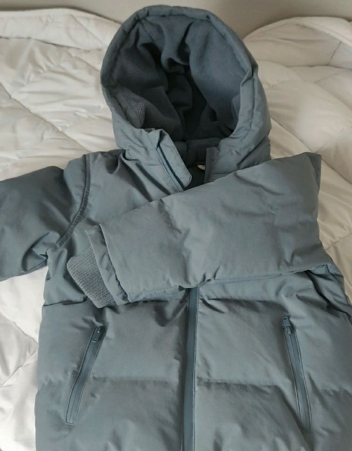 Doudoune chaude bleu ciel collection 2024 2025 - photo numéro 5