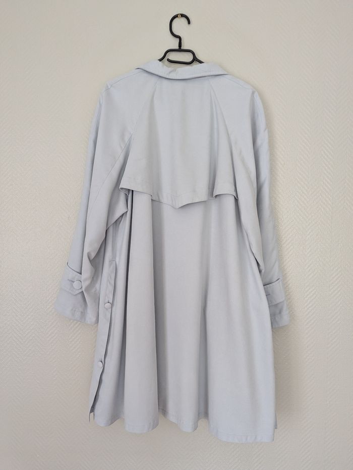 Trench fluide bleu clair – Un Jour Ailleurs – Taille 42 - photo numéro 2