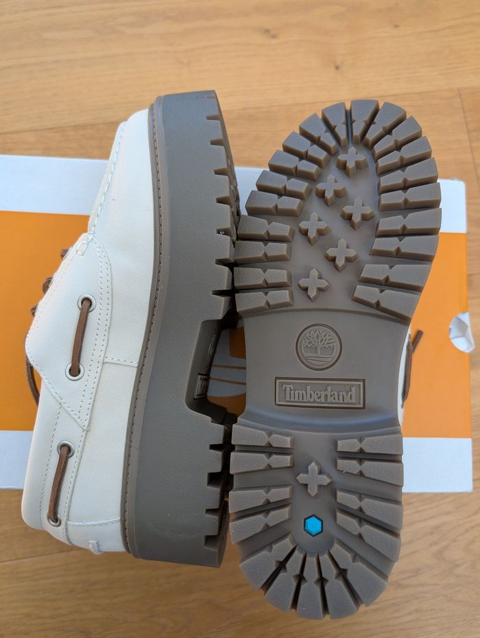 Timberland Stone street - Cuir beige taille 39 - photo numéro 7