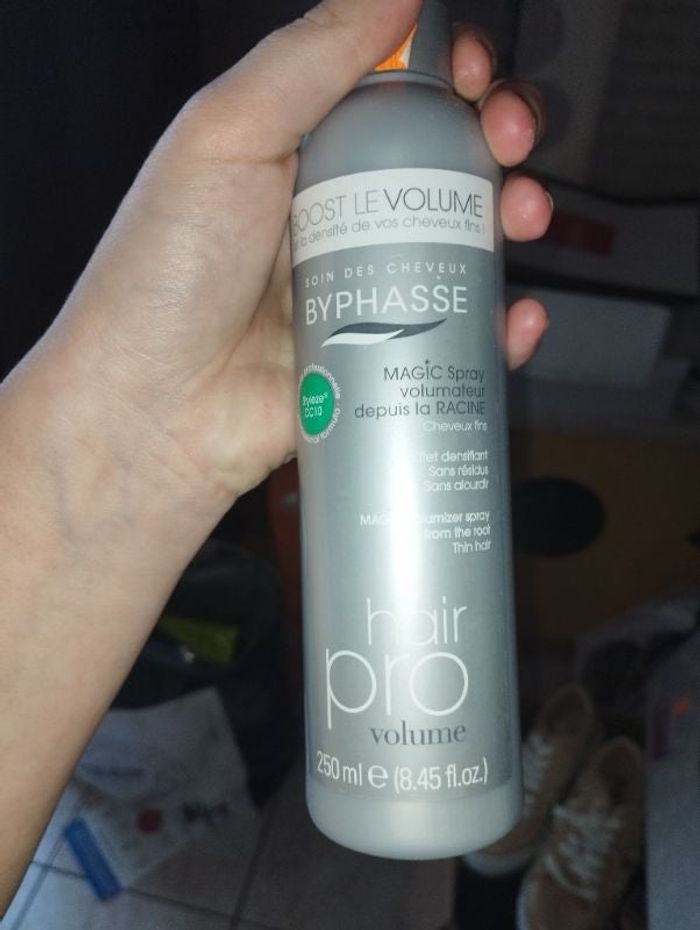Spray volume cheveux