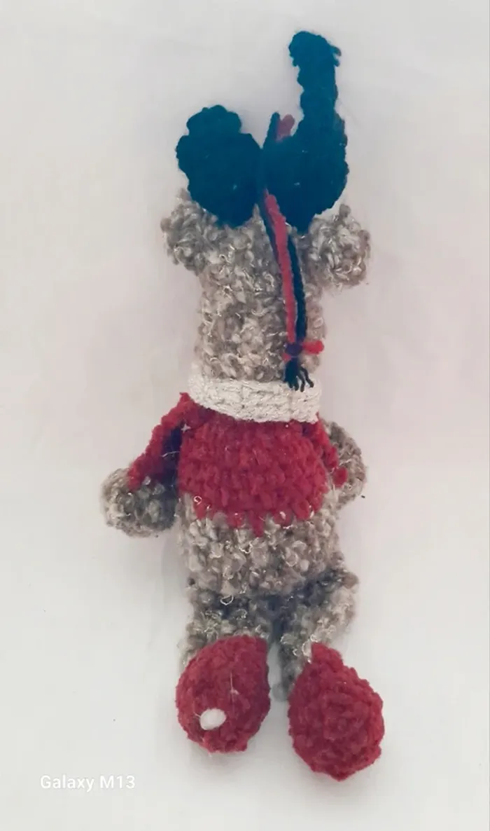 Décoration de Noël Renne fait main au crochet - photo numéro 2