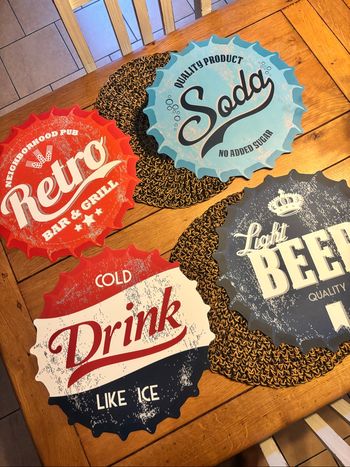 4 sets de table déco