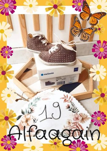 Chaussures neuves bébé 19 fille