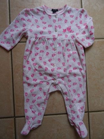 Pyjama motif cages à oiseaux 9 mois