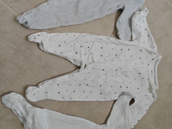 Lot pyjama velours bébé fille mois - photo numéro 3