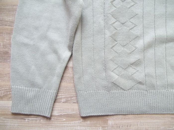 Pull col V clair Bertrand d'Arley (J-XL) - photo numéro 3