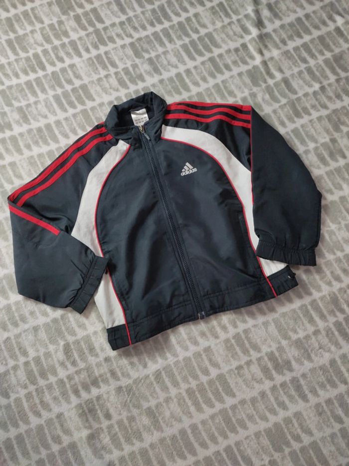 Veste sport survêtement Adidas 6 ans - photo numéro 2