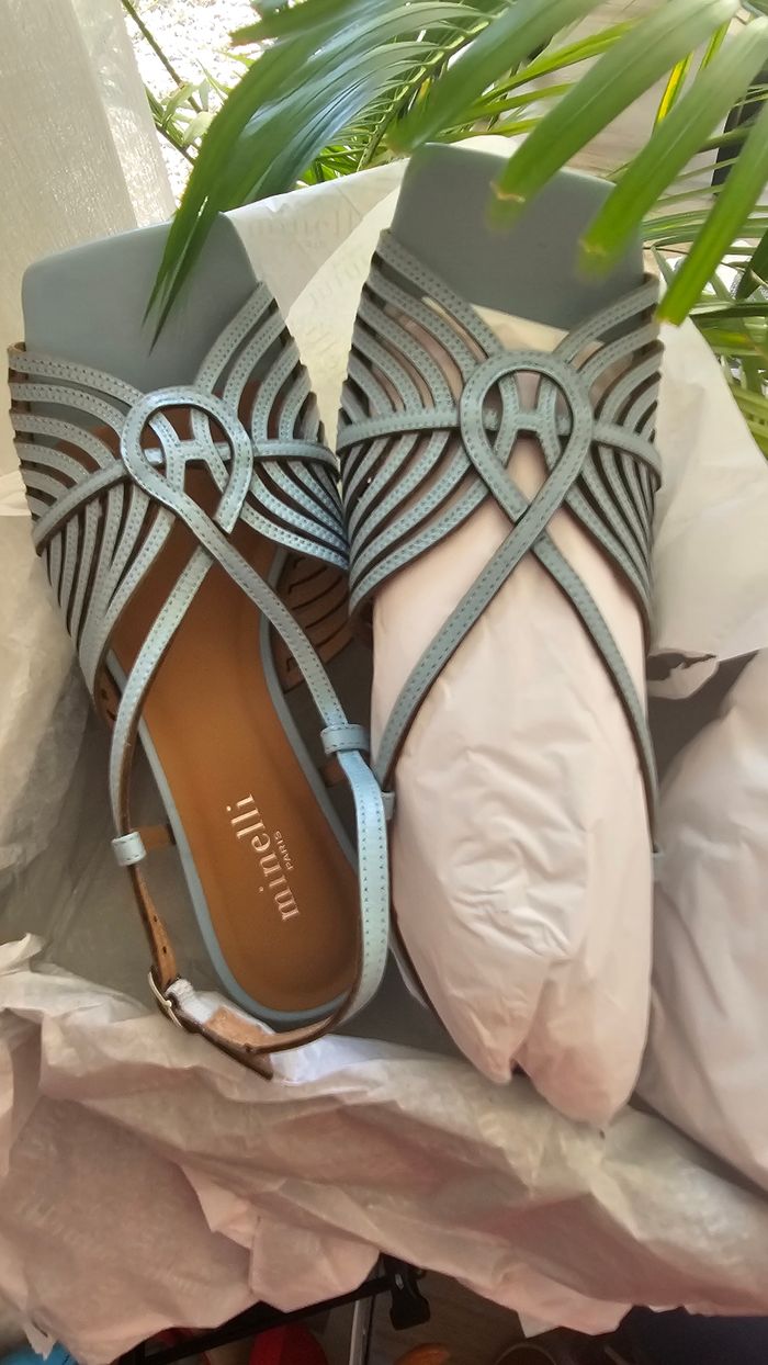 Sandales Minelli taille 38 neuves avec étiquette - photo numéro 4