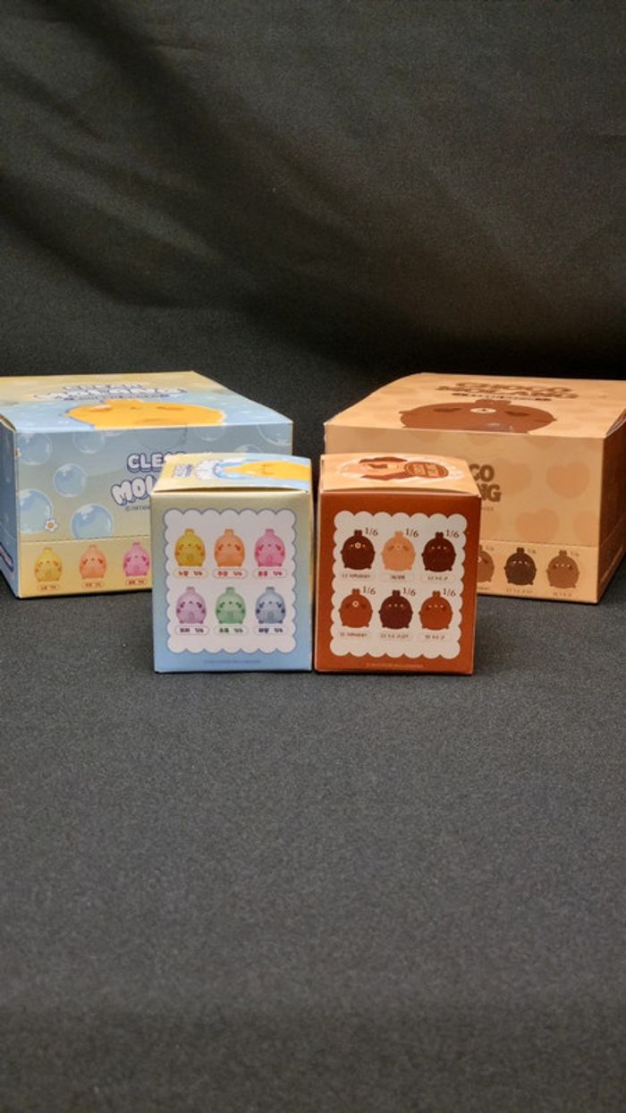 Lot de 2 Blind Box Molang Choco et Clear - Corée du Sud - photo numéro 2