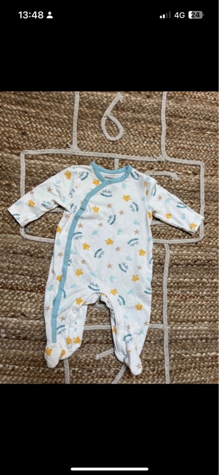 Lot 7 pyjamas 3 mois - photo numéro 8