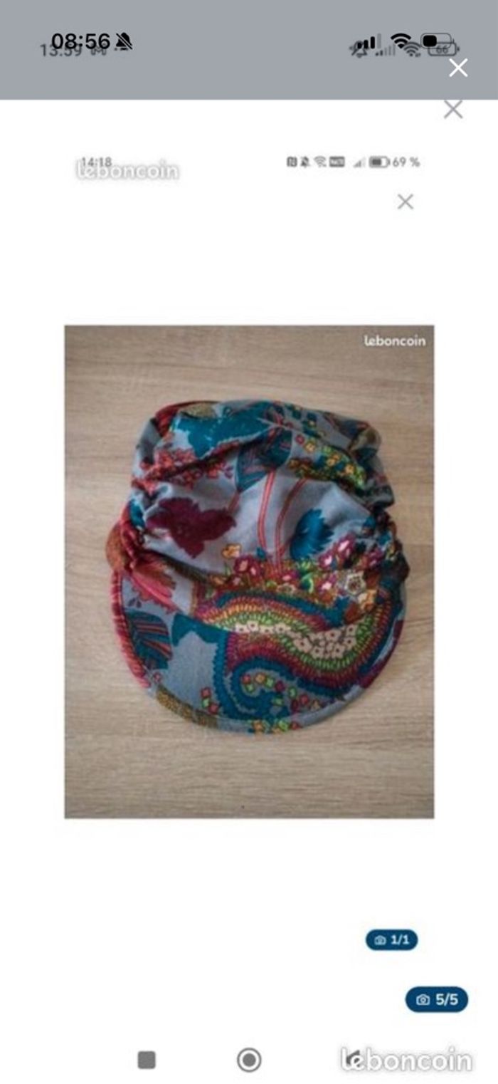 Casquette bonnet