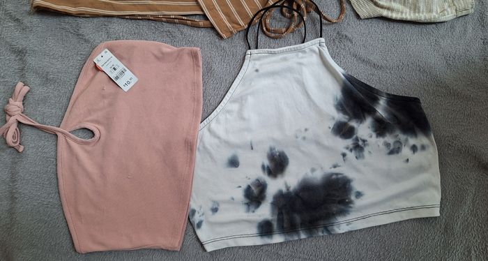 Lot de 6 crop tops neufs taille M avec ou sans étiquettes - photo numéro 3