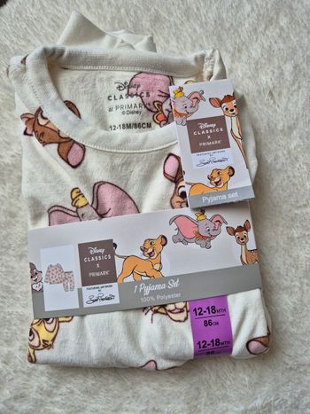 Pyjama Disney 12/18 mois