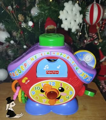 🎄 Fisher Price Rires et Éveil Horloge Coucou 🐦