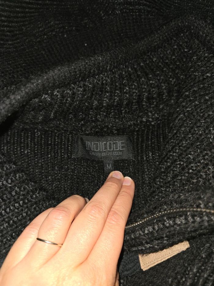 Pull hiver capuche homme - photo numéro 4