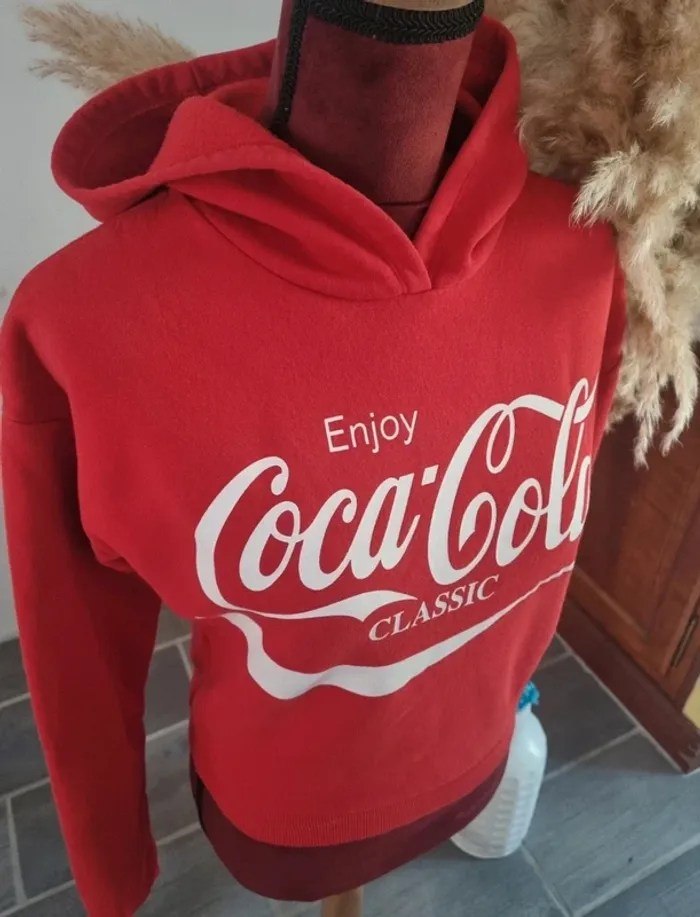 Sweat coca cola femme ou ado  🎀 34 - photo numéro 2
