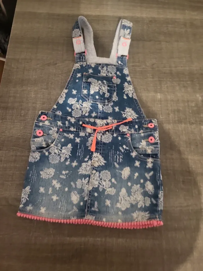 Robe salopette jeans