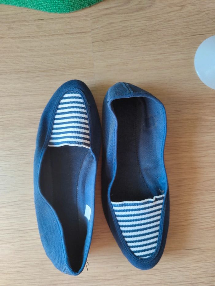 Chaussons femme élastiques 38 - photo numéro 3