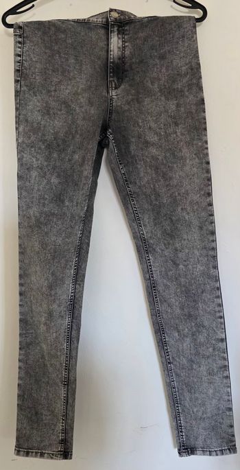 Jean Kiabi gris effet vintage – Coupe slim – Taille 38