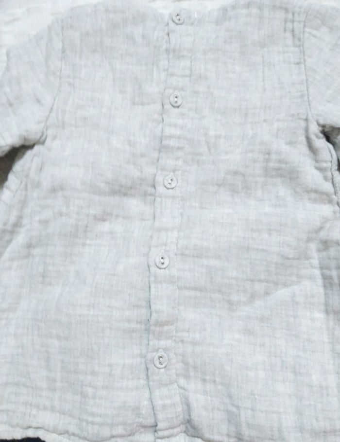 Kiabi lot 2 ensembles blouses Jean gase coton - photo numéro 3