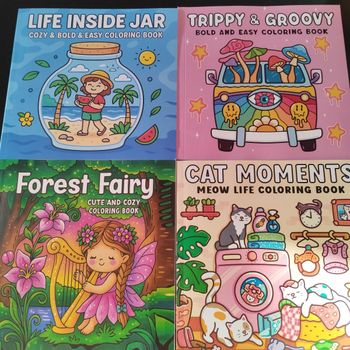 Lot de 4 livres cozy colo 24 pages neufs