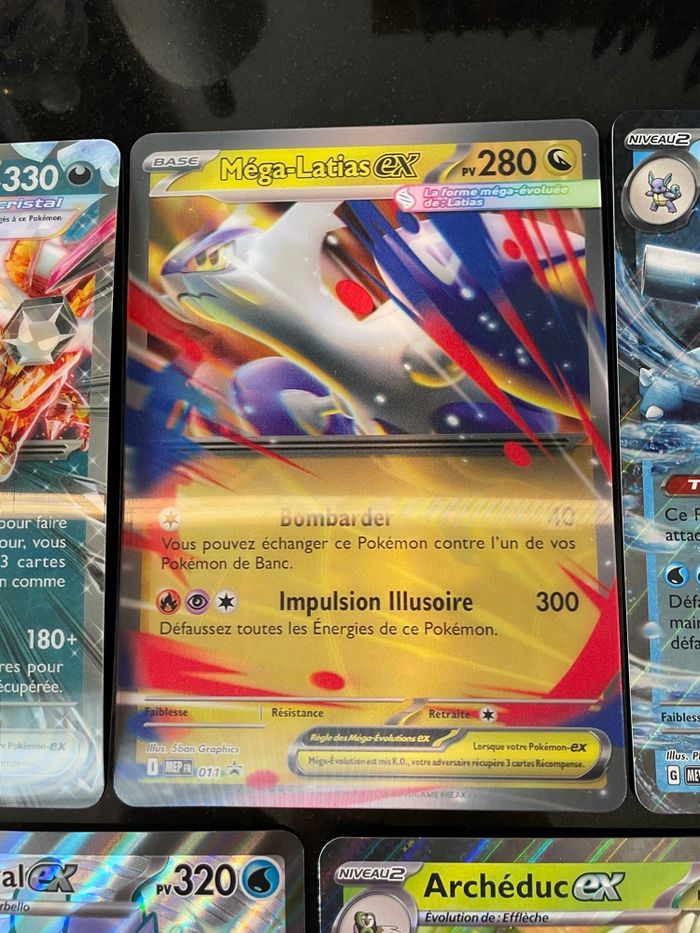 Pokémon lot 6 cartes Jumbo - photo numéro 3