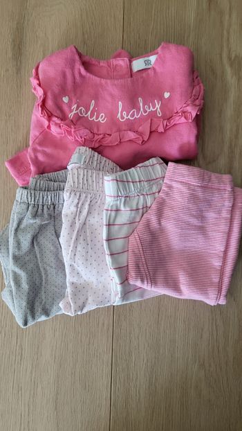 Lot Pull - sarouel T 3mois